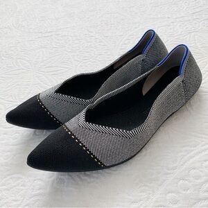 Rothy's Black and Gray Flats